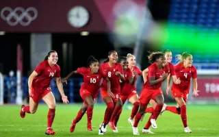 Canadá eleva a cinco los equipos clasificados para París 2024 y la Copa Oro femenina