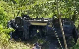 Cuatro muertos y varios heridos dejó fuerte accidente en Santa Bárbara