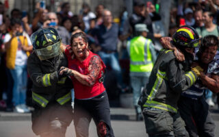 México realiza un histórico simulacro nacional en el aniversario de sus peores temblores