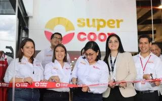 Supermercados SuperCoop abre sus puertas frente a la UNAH en Tegucigalpa