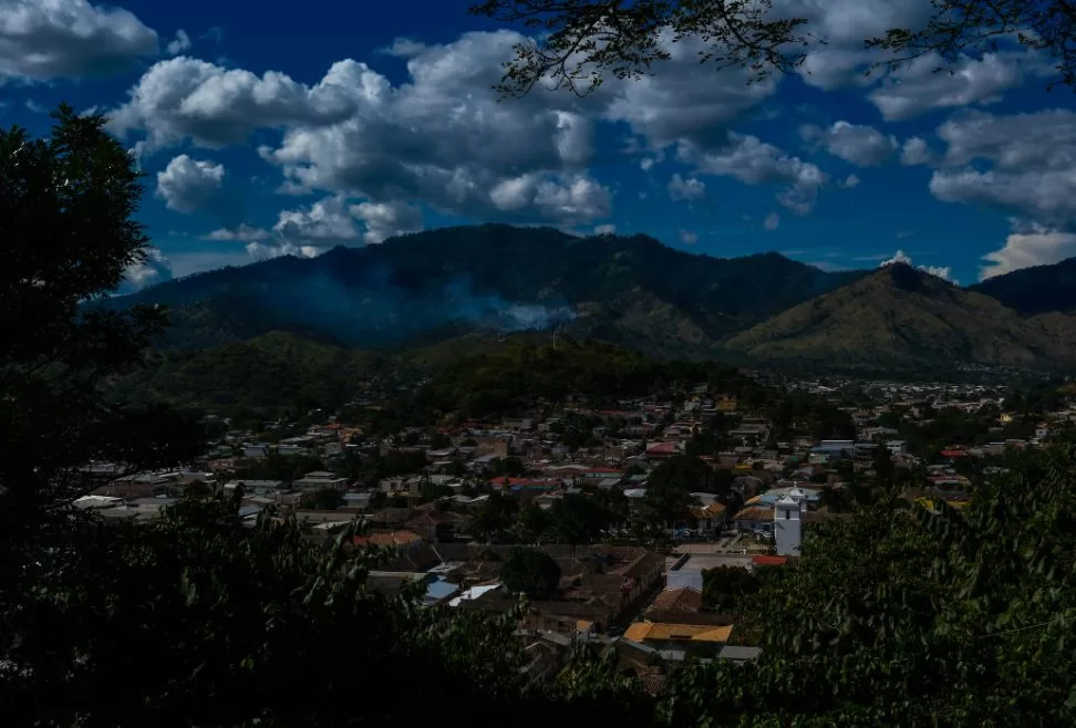 Fotografía panoramica en la ciudad de Danlí, El Paraíso. FOTO: Leonel Estrada.