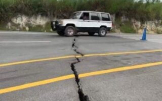 Falla geológica en la CA-5 daña infraestructura vial entre Siguatepeque y Taulabe