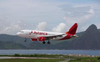 Avianca inicia vuelos directos entre Honduras y Colombia