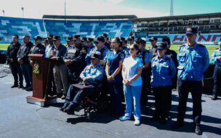 Al menos dos mil agentes policiales brindarán seguridad en la final Olimpia – Motagua