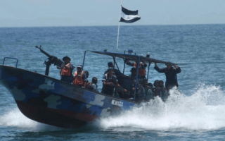 La Naval de Nicaragua intercepta tres embarcaciones hondureñas por pesca ilegal