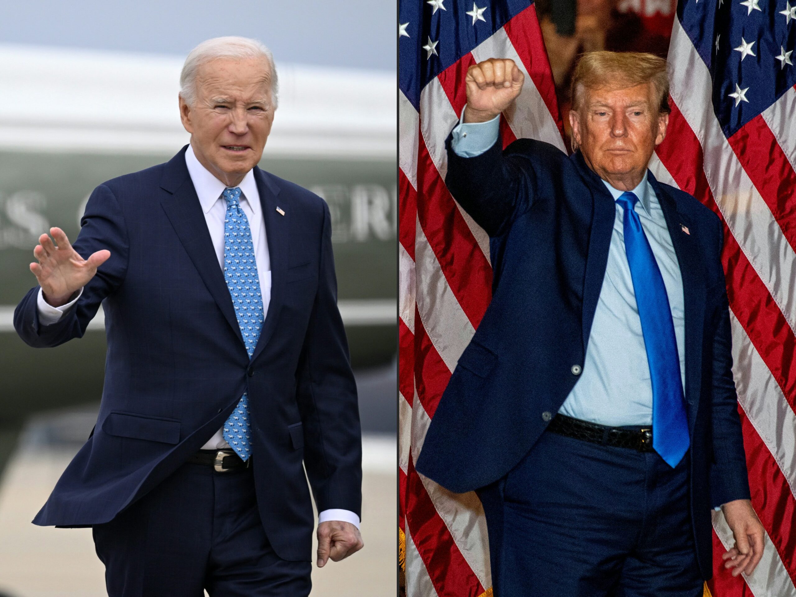 La historia se repite: Biden vs Trump en la carrera por la Casa Blanca.