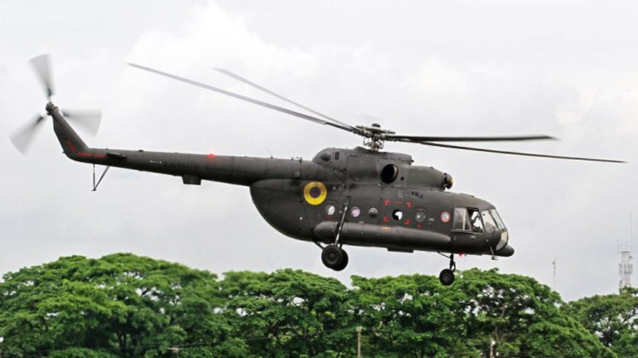 Helicóptero se estrella en Ecuador