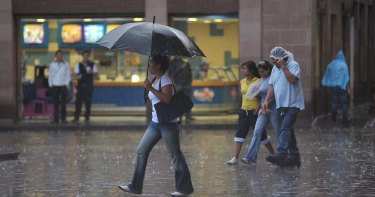 lluvias moderadas en Honduras