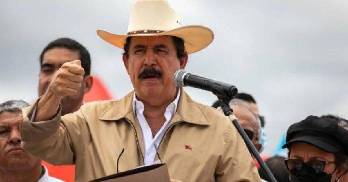 Mel Zelaya condena Juan Orlando Hernández cárcel