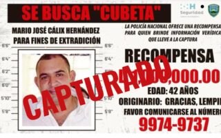 Capturan a alias ‘Cubeta’, socio de JOH, solicitado en extradición por EE. UU.