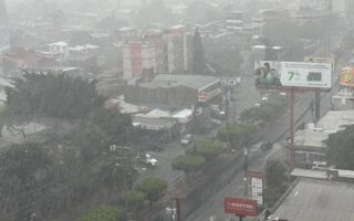 Lluvias intensas y tormentas eléctricas predominan en el occidente del país