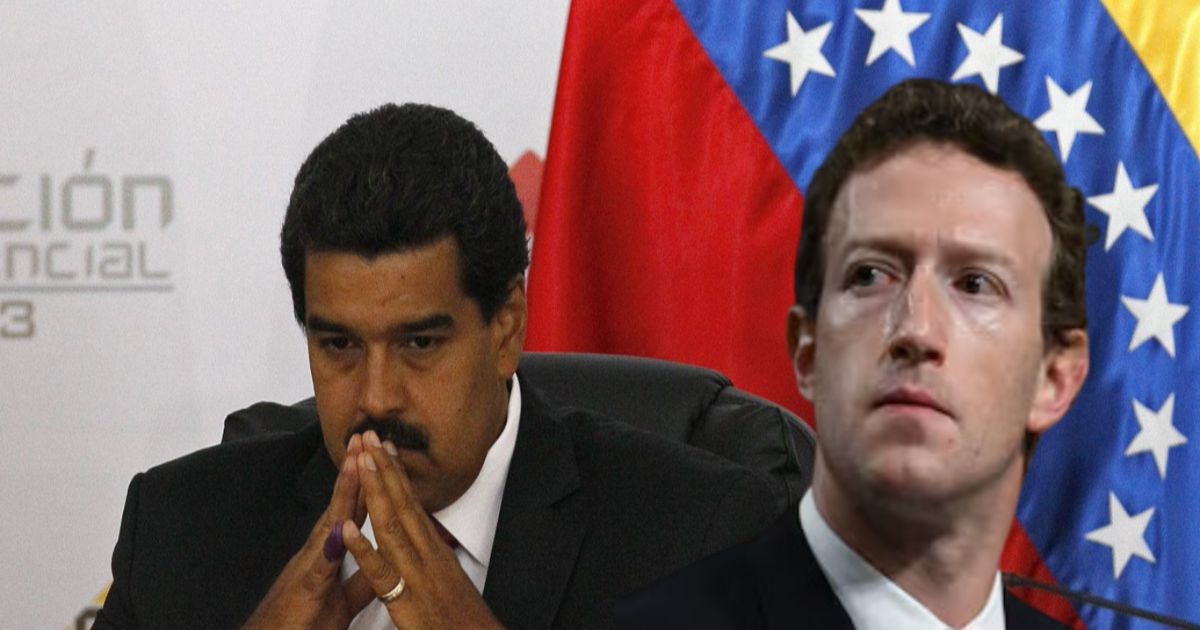 Facebook e Instagram retiran verificación a Maduro