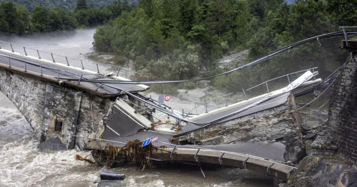 Las tormentas e inundaciones suizas causaron estragos por segundo fin de semana consecutivo.