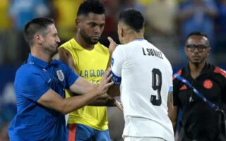 Luis Suárez vs. Miguel Borja: Polémica tras enfrentamiento en Copa América(VIDEO)