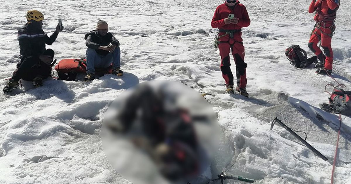 Hallan cuerpo momificado de alpinista estadounidense tras 22 años en Huascarán