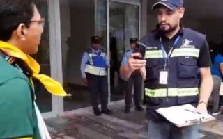 Agresión a sindicato ENEE por seguridad privada en CCG (video)