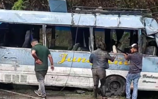 En vídeo trágico accidente en Taulabé