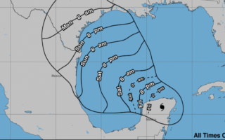 Beryl se degrada a tormenta tropical sobre la Península de Yucatán y amenaza a Texas