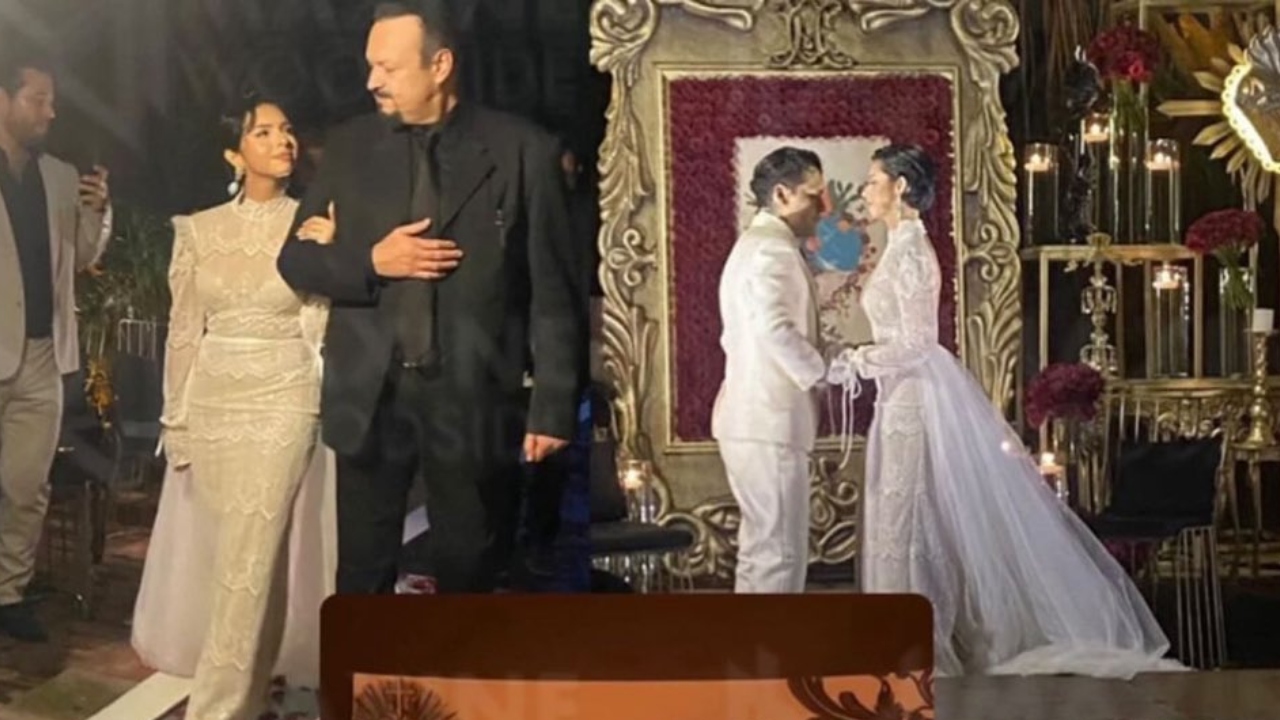 Christian Nodal y Ángela Aguilar se casan en México