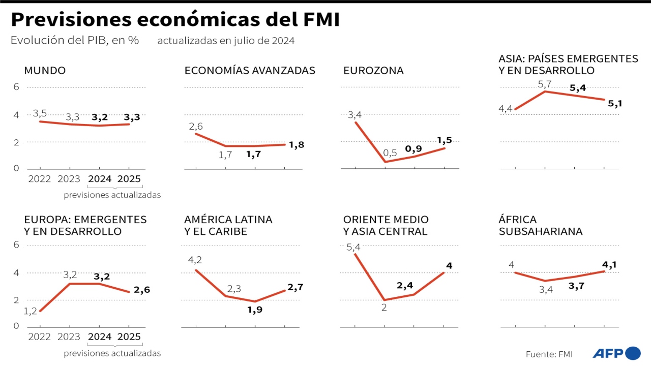 FMI crecimiento económico mundial en 2024