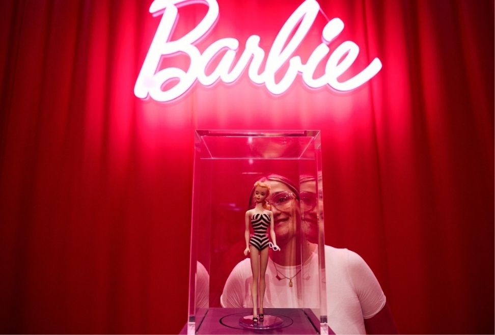 Exposición de Barbie.