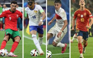 Unos cuartos de final de Eurocopa con varias potencias