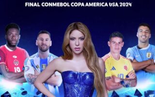 Shakira encenderá el escenario en la final de la Copa América