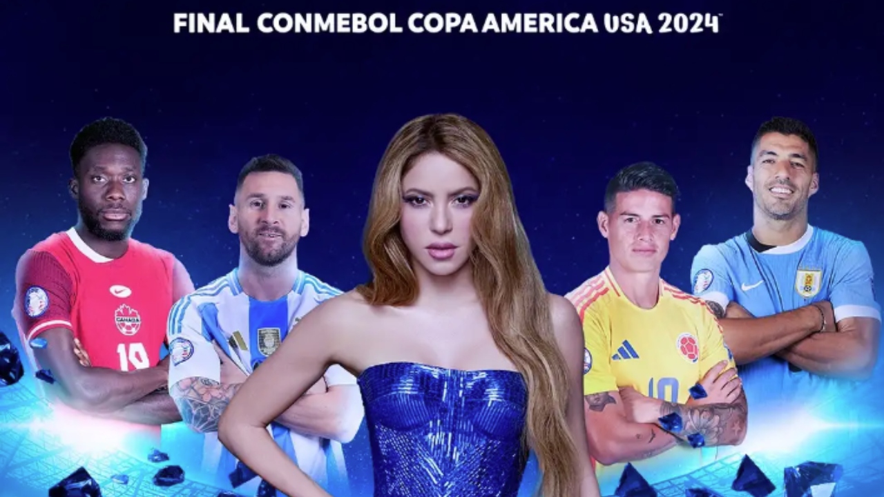 Shakira encenderá el escenario en la final de la Copa América