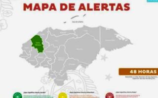 Decretan «Alerta Verde» Santa Bárbara por lluvias