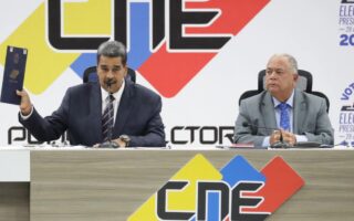 El ente electoral de Venezuela confirma reelección de Maduro con 51.95%