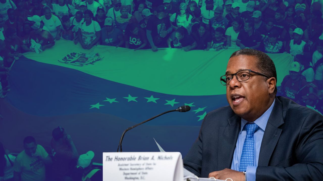 Brian Nichols acusa represión en Venezuela.