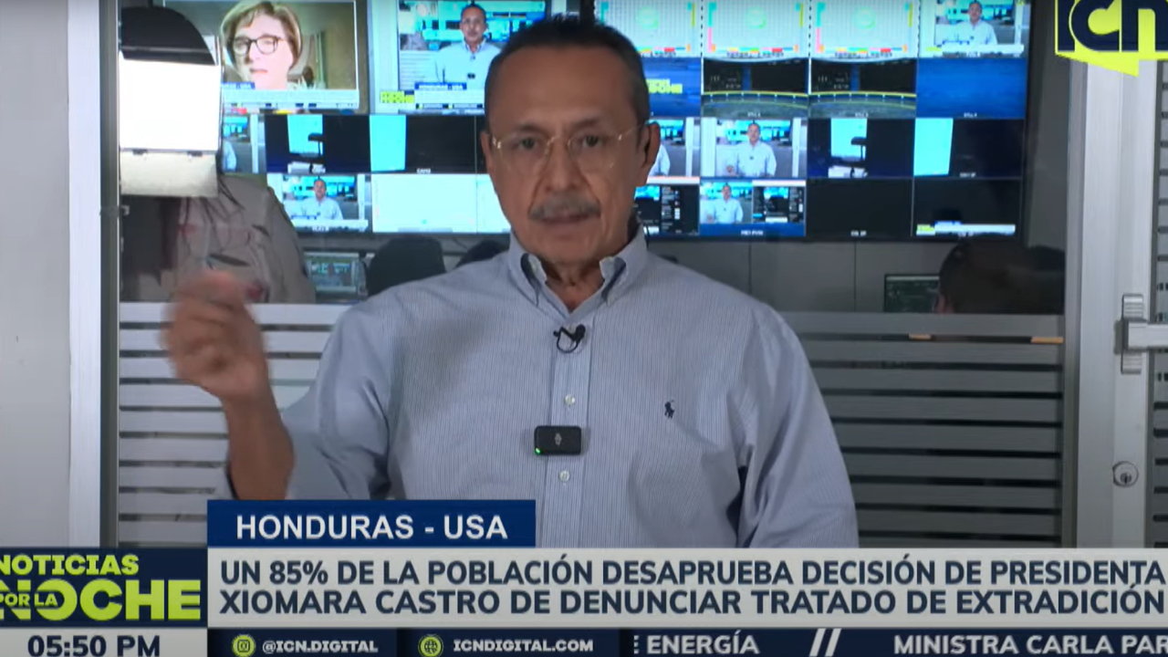 ICN y Macrodato revelan la posición de los hondureños sobre la denuncia del tratado de extradición