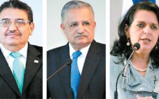 Tres exmagistrados se presentan ante juez por prevaricato judicial (video)