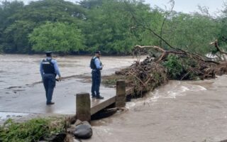 Menor desaparecido y zonas incomunicadas en Choluteca, Valle y El Paraíso