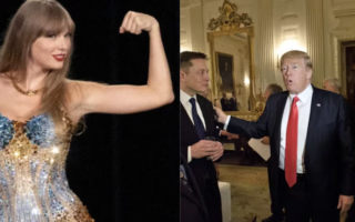 Trump y Musk arremeten contra Taylor Swift tras apoyo a Harris luego de debate presidencial