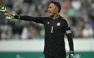 Keylor Navas entrena con el Saprissa