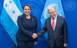 Segundo borrador de convenio para la CICIH en poder de la ONU