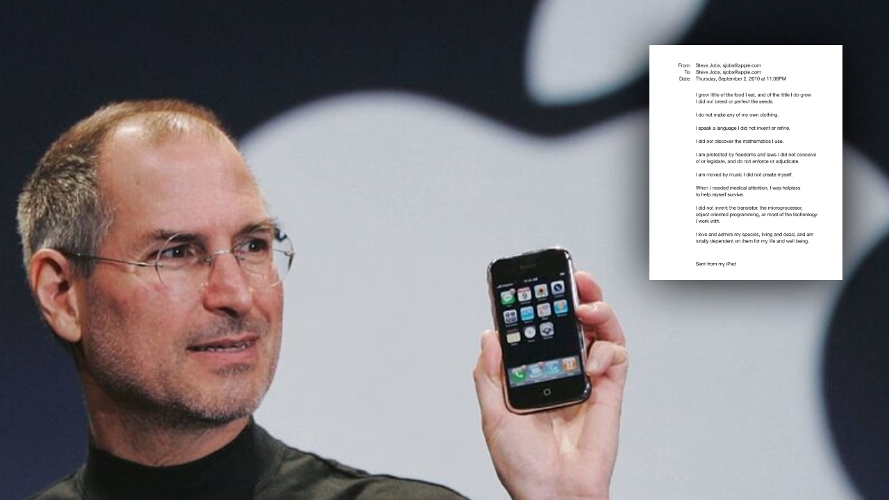 El conmovedor correo que Steve Jobs se envió a sí mismo antes de morir