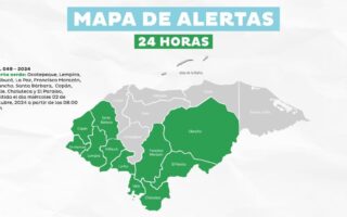 Copeco extiende alerta verde en 11 departamentos hondureños