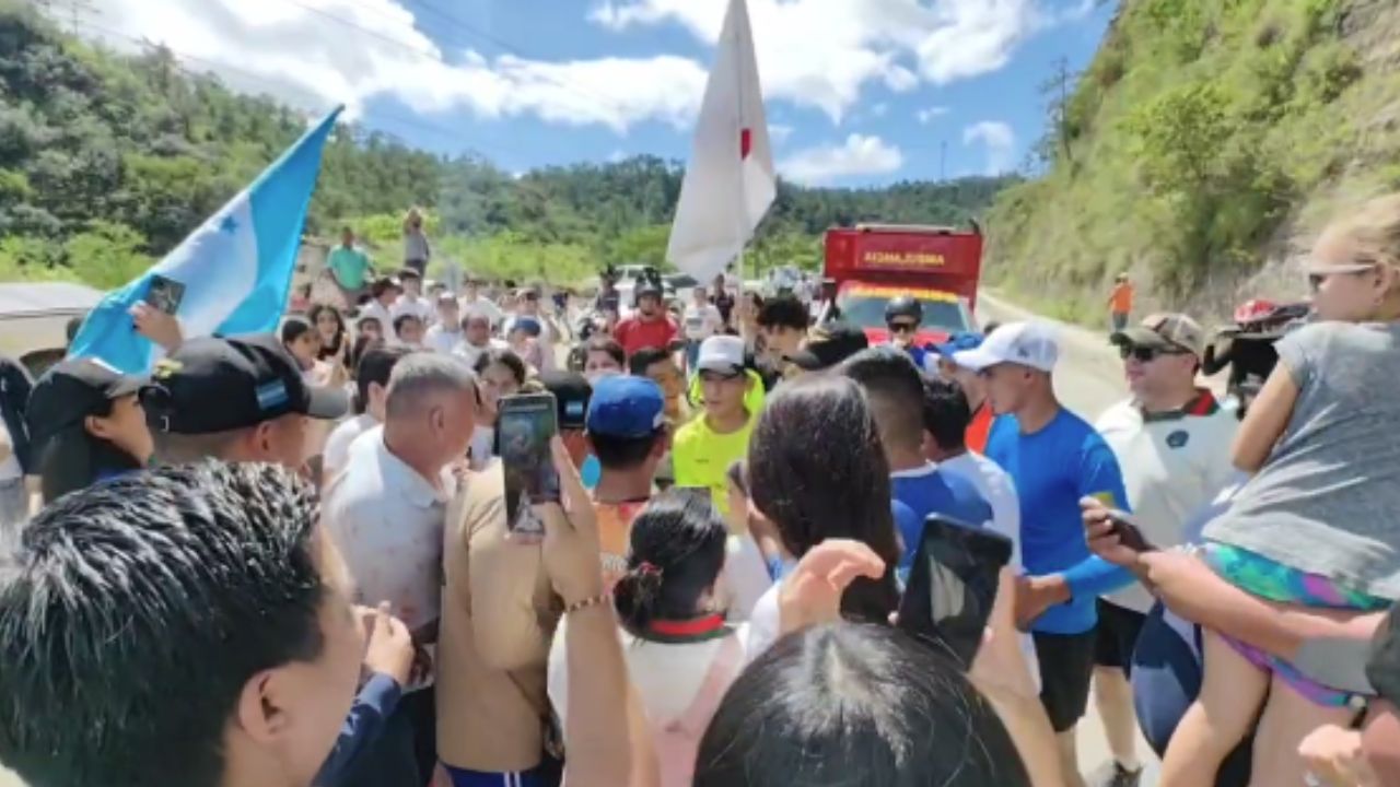 Entrevista al alcalde de La Unión, Copán, con Shin Fujiyama