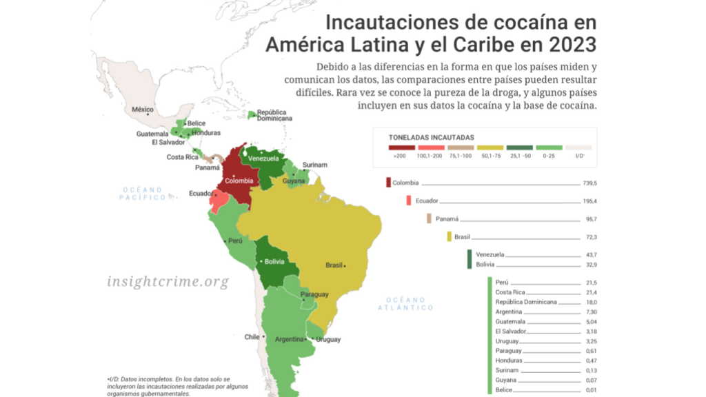 mapa de incautación 2023