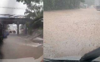 Tormenta eléctrica sumerge al MDC en caos y anegaciones