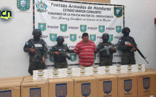 PMOP Captura a hombre presuntamente vinculado al contrabando de mercadería