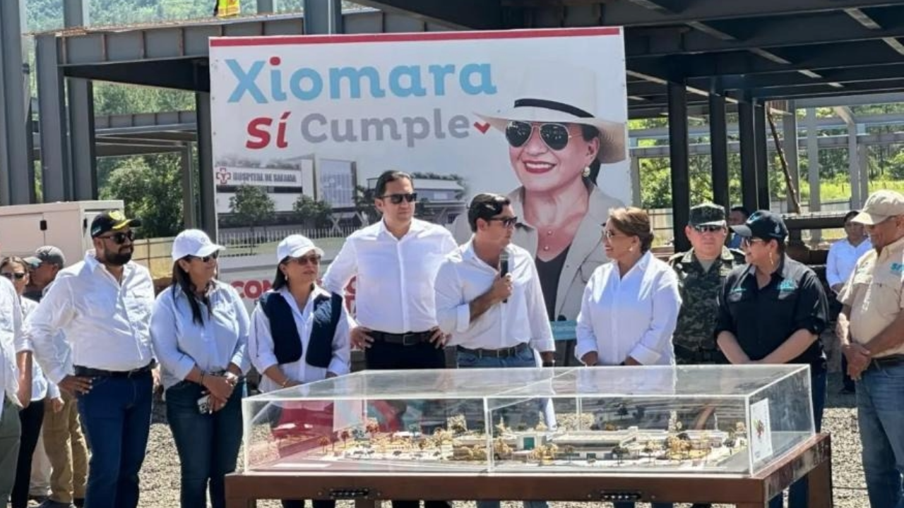 Portada Xiomara Castro inaugura proyecto en Salama Olancho