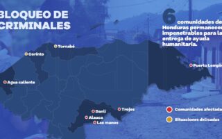 Seis comunidades de Honduras bloqueadas por grupos criminales según la ONU