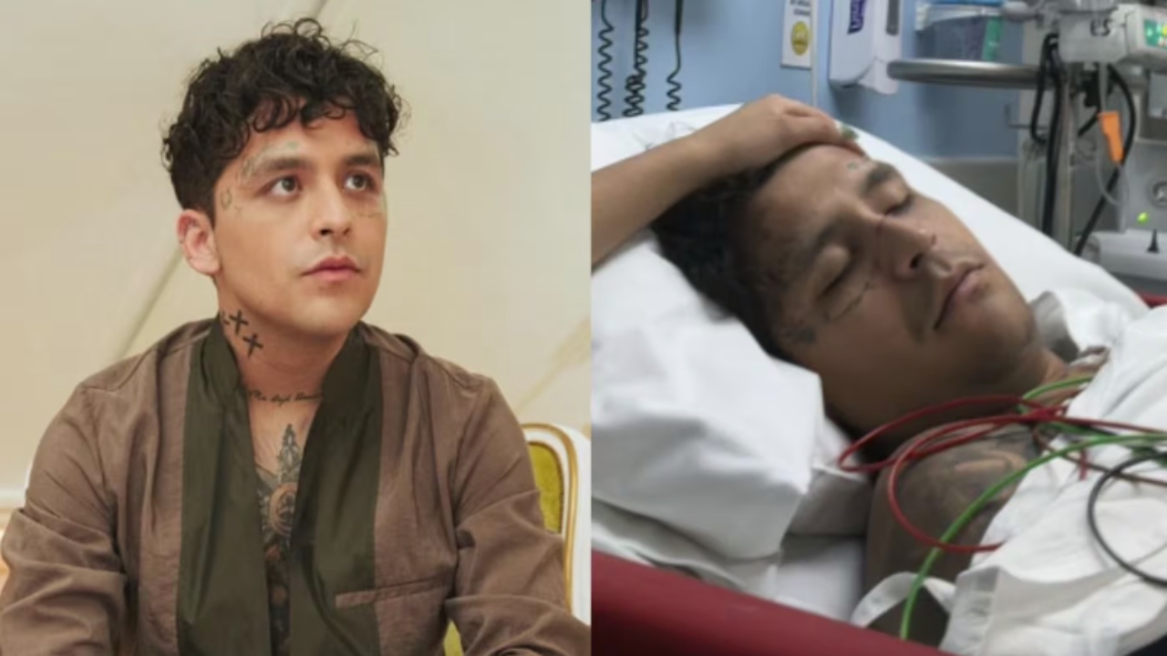 Christian Nodal es dado de alta tras hospitalización de emergencia