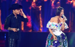 Duras críticas a Christian Nodal por felicitar a Ángela igual que a Cazzu en su cumpleaños