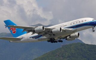 China Southern vende aviones por baja demanda internacional