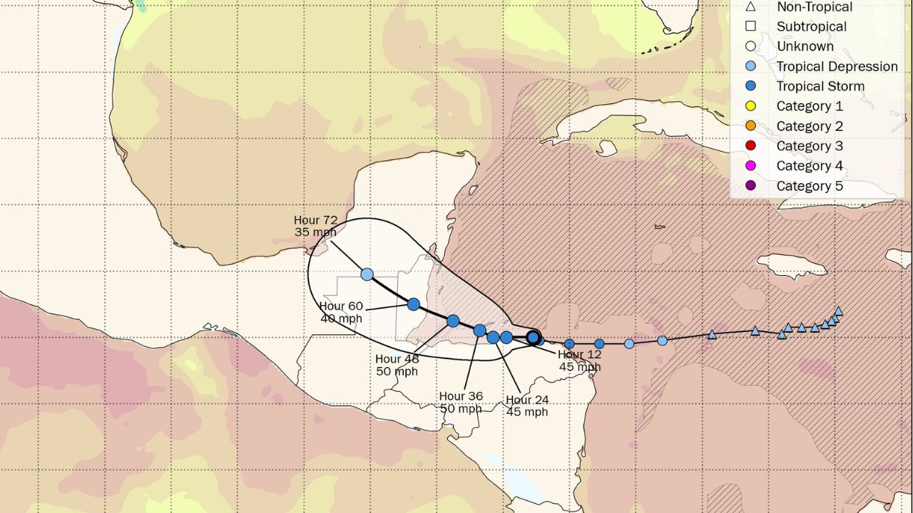 Gobierno de Honduras habilita albergues por tormenta Sara