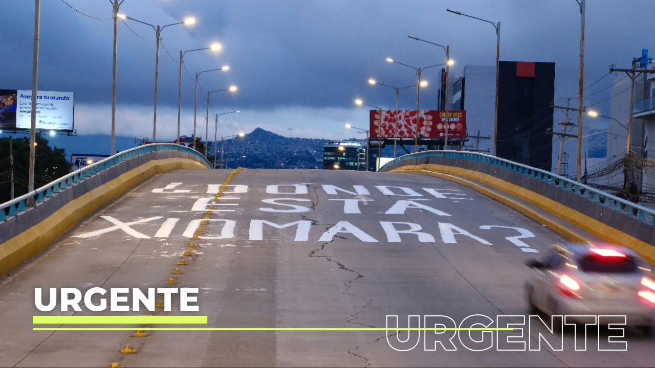 Graffiti en Tegucigalpa: ¿Dónde Está Xiomara?